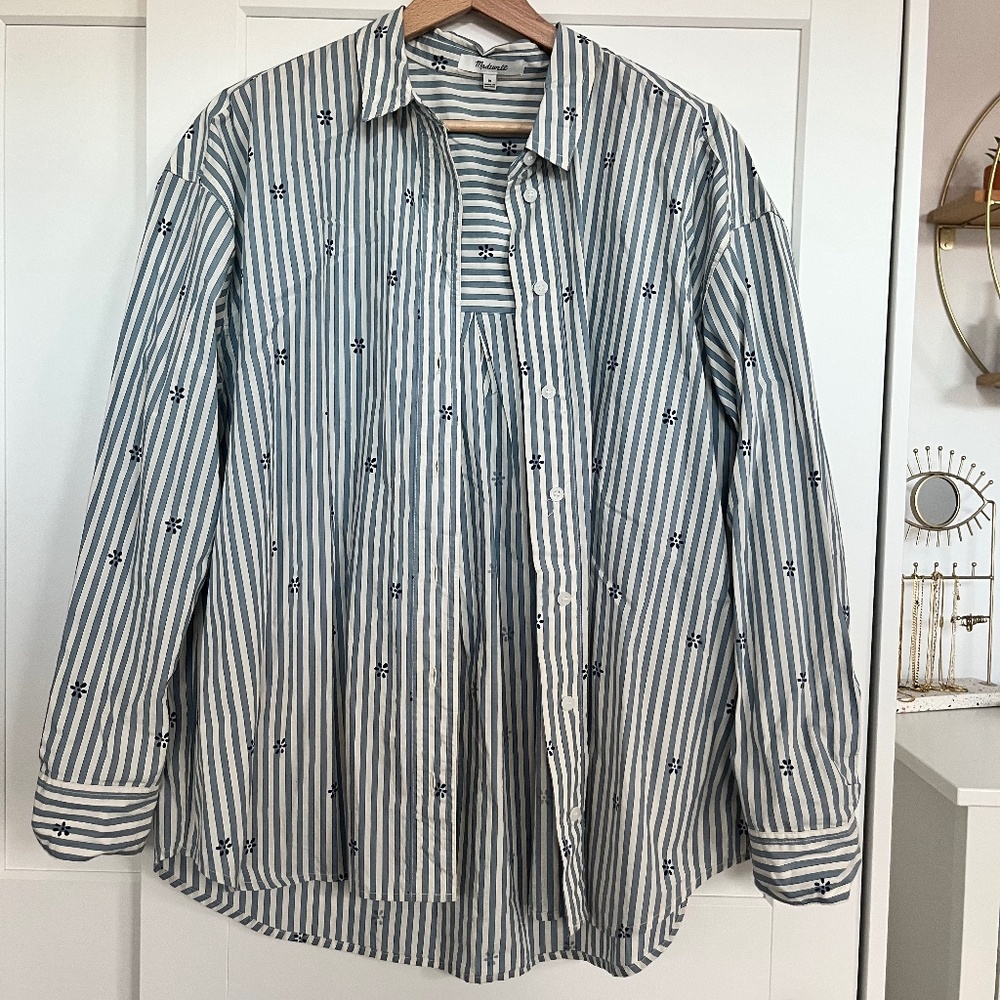 Madewell Striped Button Down